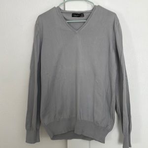 Zara knitwear medium men’s light grey sweater